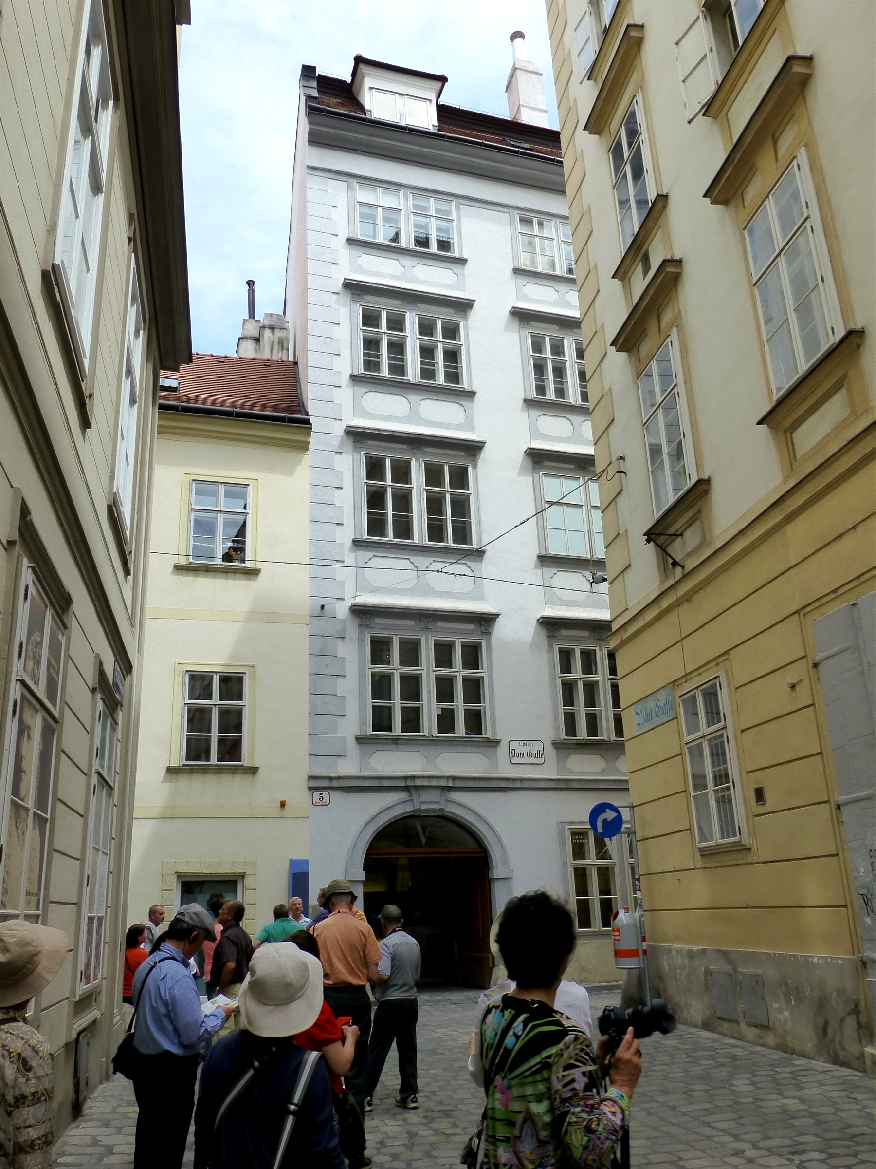 Das Mozarthaus Wien, gleich hinter dem Stephansdom